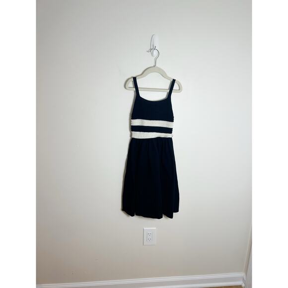 Zara Girls Crochet Combination Dress Size 8 100% Cotton - Picture 3 of 8